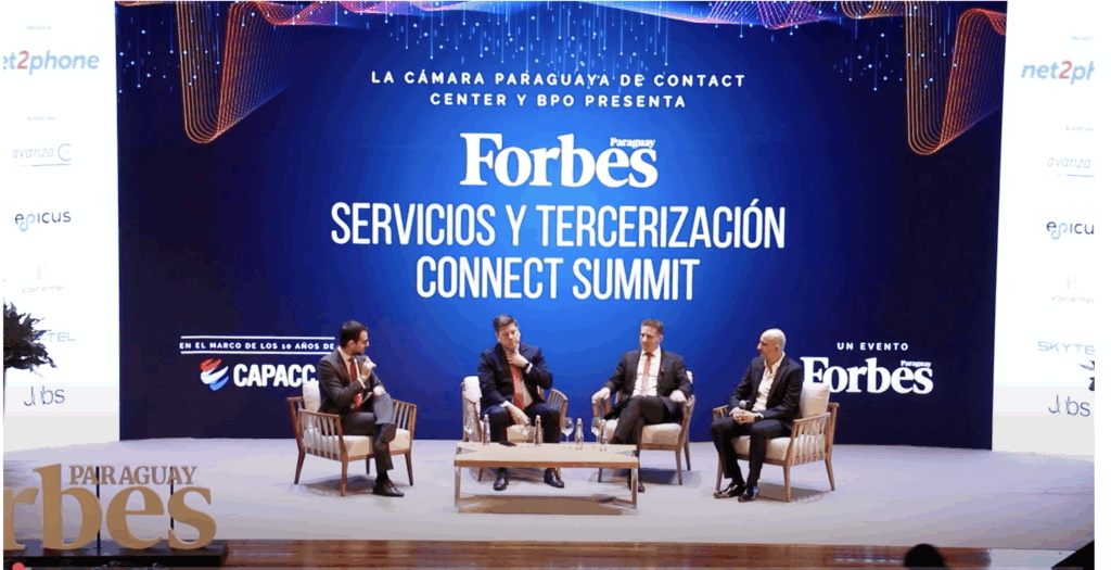 Paneles de Servicios y Tercerización de Connect Summit – FORBES – Paraguay