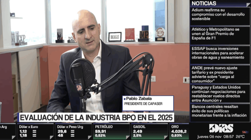 Pablo Zabala | Presidente de Capaser | Evaluación de la industria BPO en el 2025